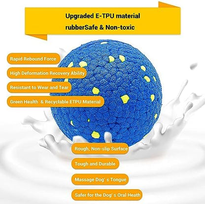 Dog Balls Toys for Aggressive Chewers(2 Pack) - Image 2