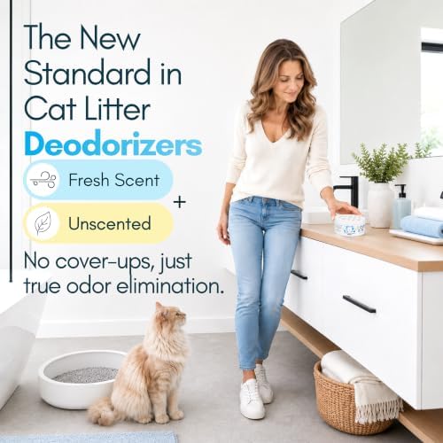 Litter Box Magic Cat Litter Deodorizer, Fresh & Unscented,16oz, Pack of 2 - Image 2