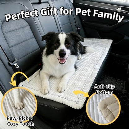 Soft Plush Dog Car Seat Cover & Sofa Protector, Non-Slip Mat (23.6''×70'') - Image 6