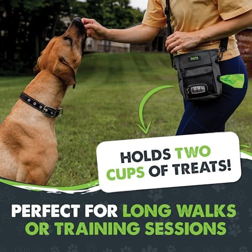 Mighty Paw Dog Treat Pouch, Magnetic No-Spill Clasp, Training Bag - Image 5