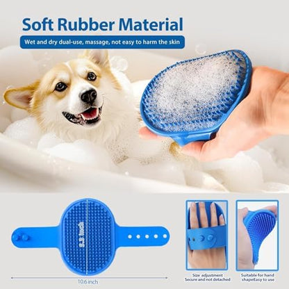 NVNAN 5-Piece Pet Grooming Kit with Deshedding Rake for dogs and cats - Image 4