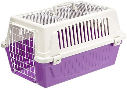 Atlas Pet Carrier | Small Pet Carrier for Dogs & Cats w/Top & Front Door Access by Ferplast