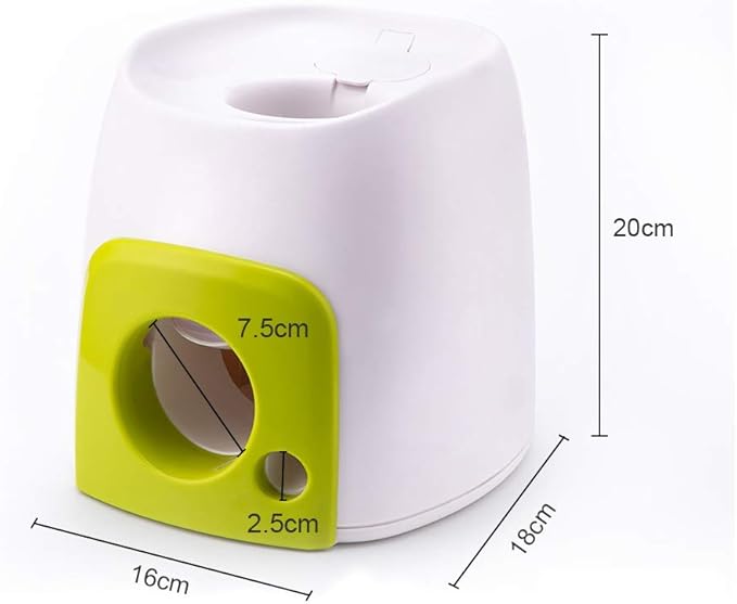 Sorandy Automatic DogLauncher DogThrowing Toy Interactive Pet Toy Dog Fetch Machine for Small to Medium Sized Dogs Cats, Dogs and Other Animals (Green)