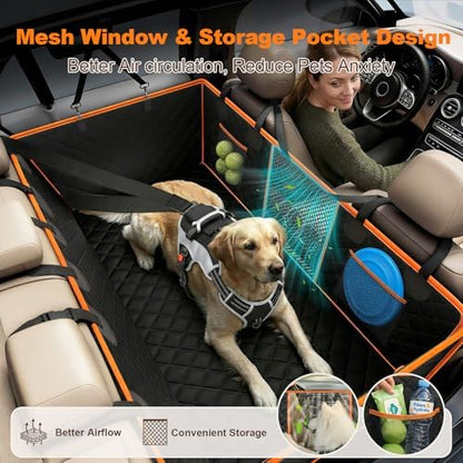 PartsBling Convertible Dog Seat Cover for Back Seat - Image 4