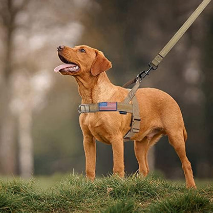 Annchwool No Pull Dog Harness with Soft Padded Handle-Reflective Strip Escape Proof and Quick Fit to Adjust Dog Harness-Easy for Training Walking for Small & Medium and Large Dogs(Brown,S) - Image 6