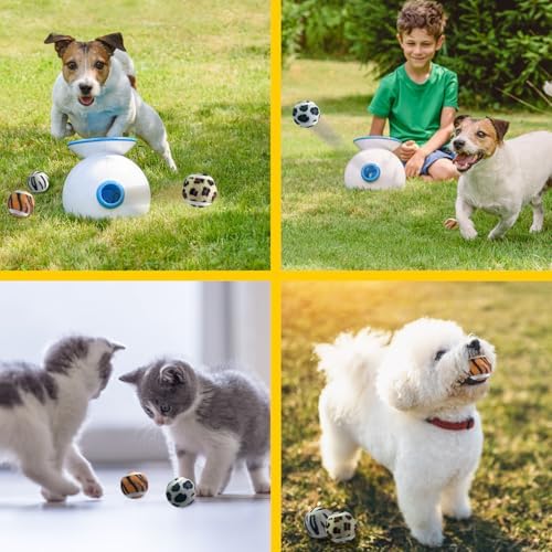 X-Small Dog Tennis Balls Dog Toys Ball 1.5" Pack of 12, Fit Ball Launchers - Image 4