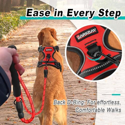BARKBAY Dog Harness for Small Sized Dog No Pull 2 Leash Clips Dog Vest - Image 3