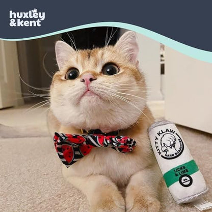 Huxley & Kent Plush Crinkle Catnip Cat Toy, Kitty Klaw Licks & Lime - Image 3