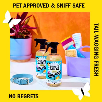 Molly's Suds Pet Odor Eliminator Spray for Dog and Cat Urine, Carpet Stains, and Strong Smells – Cleaner with Essential Oils (Furry Fresh, 24 Fl Oz) - Image 3