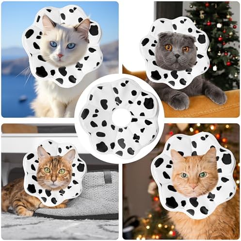 Soft Adjustable Cat Cone Collar, Comfortable Cat Recovery Collar - Image 7