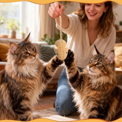 24 Pack 2.36" Colorful Cat Mouse Toy with Catnip for Indoor Cats - Image 6