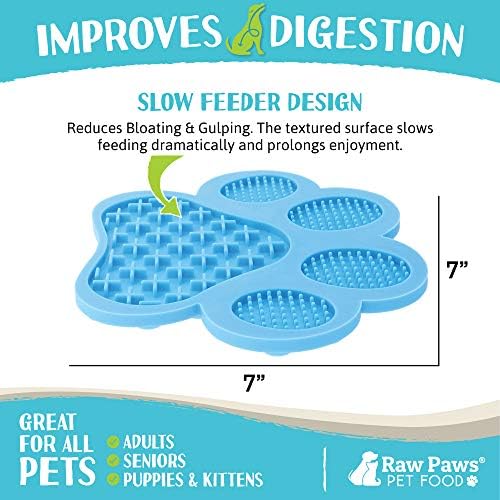 Raw Paws Licking Mats, 2-ct - Calming Lick Mat for Dogs & Cats - Easy Clean - Image 3