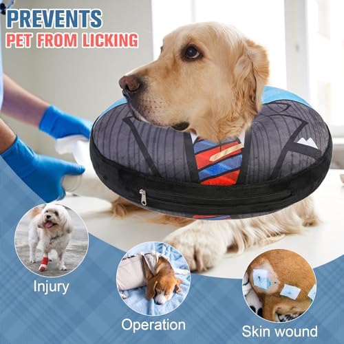 BEAUTYZOO Dog Cone Collar Alternative After Surgery,Pet Neck Donut E‑Collar - Image 4