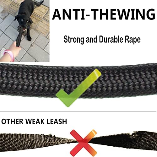 Heavy Duty 3 Dog Leash for Small Dogs No Tangle Detachable 360° Swivel Device with Padded Handle for Two/Three Pets - Image 7
