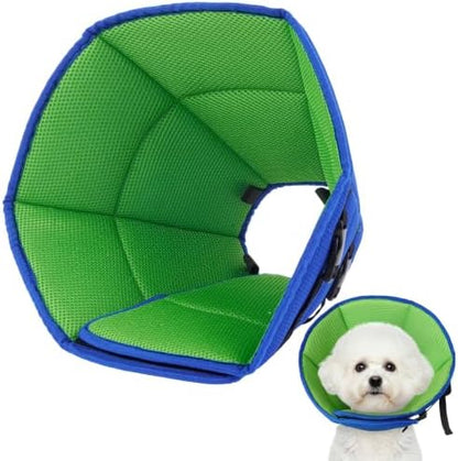 Allroaring Dog Cone Collar After Surgery, Adjustable Soft Recovery Cone by Allroaring