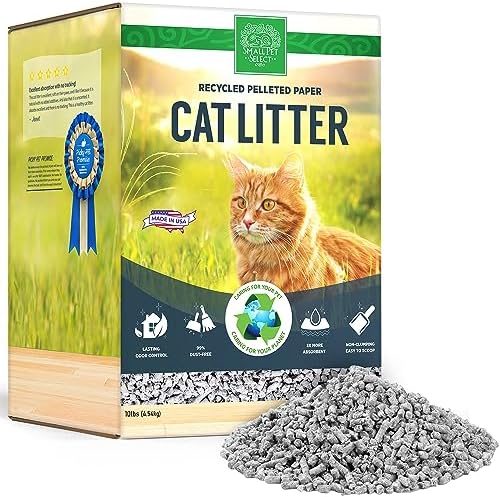 Small Pet Select-Recycled Pelleted Paper Cat Litter 10lb by SmallPetSelect