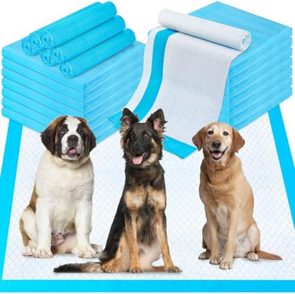 Pee Pads for Dogs & Cats 40"x40" 40 Count, Puppy Pads Extra Large, Disposable Thicken Pet Training Pads for Doggie Rabbits, Incontinence Underpads Ultra Absorbent & Quick-Dry, Leakproof Potty Pad by Unknown