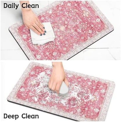 Pet Food Mats for Floor, Absorbent Dog Mat for Food and Water Dispenser Mat, Dog Food Mat Quick Dry Cat Food Mat Pet Supplies - Image 7