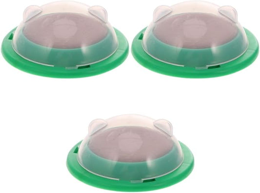 balacoo Dog Licking Bowl with Chicken Taste Non-Slip Sticky Base Covered Slow Feeder Interactive Pet Snack Toy 3.7 Inch for Dogs
