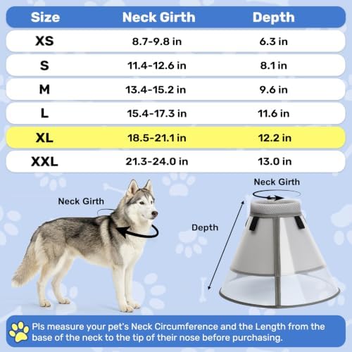 Dog Cone to Stop Licking, Soft Dog Cone Collar Alternative After Surgery - Image 2