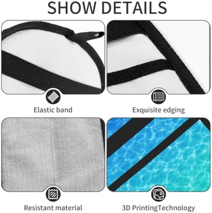 Lake Blue Pet Hair Removal Glove Brush Pet Hair Remover Tool for Carpet - Image 4