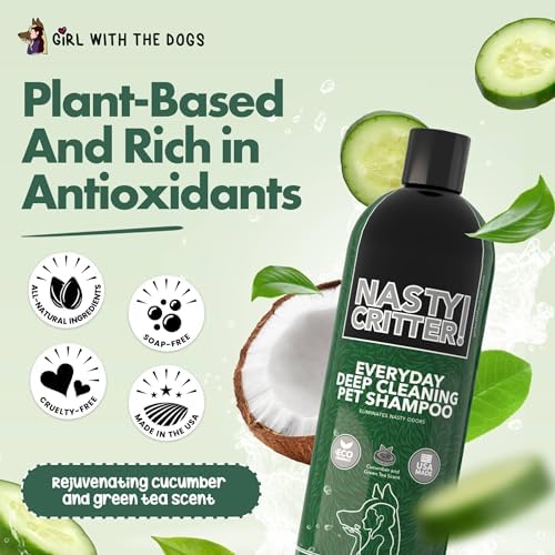 Nasty Critter! by Girl With The Dogs Deep Cleaning Dog & Cat Shampoo, 8Wks+ - Image 5