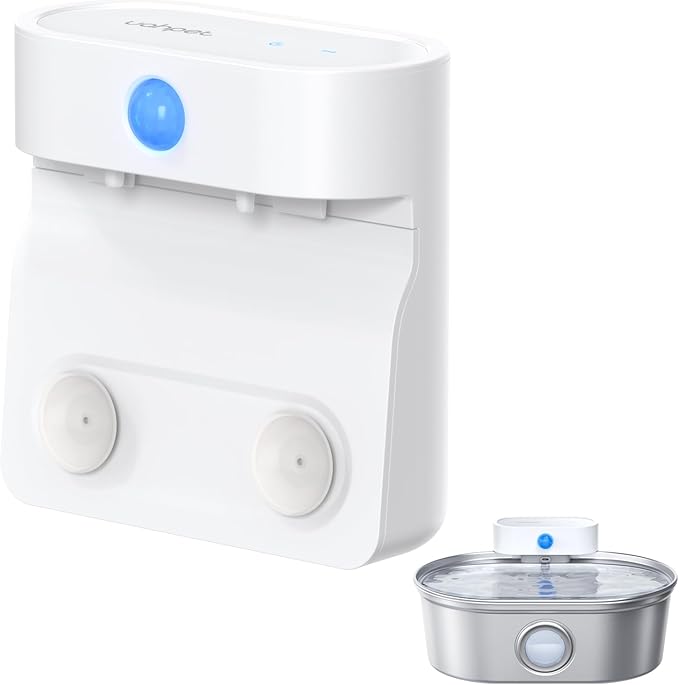 uahpet Replacment Pump for Stainless Steel Pet Water Fountain Pro (with water level window version)