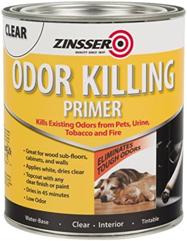 Rust-Oleum Zinsser 307648 Odor Killing Primer, White, Quart by Zinsser
