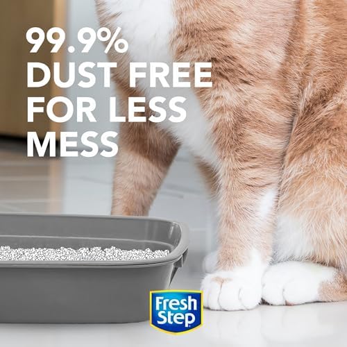 Fresh Step Clumping Cat Litter, Lightweight, Extreme, Long Lasting Odor Control Kitty Litter with Activated Charcoal, Low Dust Formula, 15.4 lb (Pack of 2) - Image 6