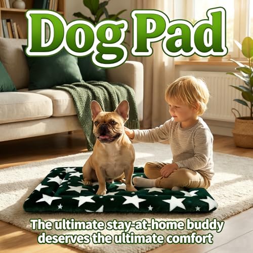Dog Bed Mat - Reversible Dog Crate Bed Mats, Soft & Breathable Kennel Pad, Durable Crate Bed for Small Medium Large Dogs & Cats - Image 7