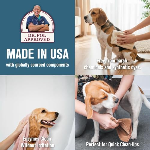Dr. Pol Incredi-Pol Waterless Shampoo | Waterless Dog Shampoo & No-Rinse Pet Cleanser | Rinse Free Dog Shampoo for Smelly Dogs | Safe for All Pets & Animals | Mango/Oatmeal | 16 oz - Image 4
