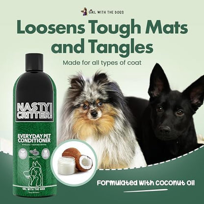 Nasty Critter! by Girl With The Dogs Detangling Dog/Cat Conditioner, 8Wks+ - Image 4