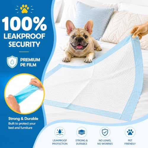 50 Count Puppy Pads, Extra Large 34"×28" Dog Pee Training Potty Pads - Image 4