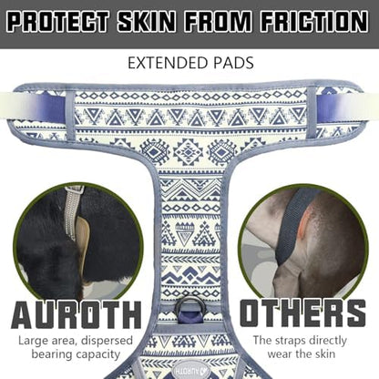 AUROTH Tactical Dog Harness Medium Sized Dog No Pull Adjustable Dog Vest - Image 4