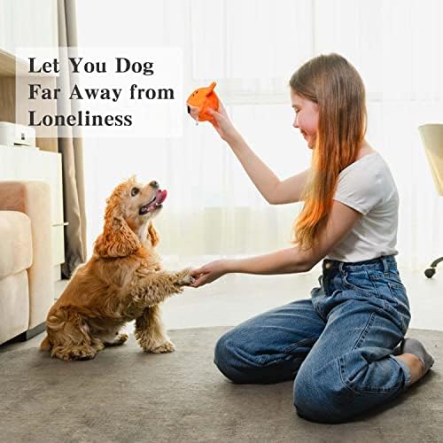 MewaJump Dog Chew Toy with Ball, 3-in-1 Plush Dog Squeaky Toy with 3 Layers - Image 3