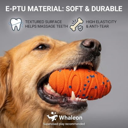 Interactive Dog Ball for Medium & Large Dogs, E-TPU Football Toy - Image 5