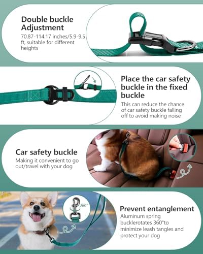 Hands Free Dog Leash, Multifunctional Crossbody Dog Leash - Image 3