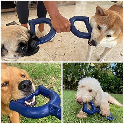 SuperChewer Tough Tug Pull Toy | Lifetime Replacement | Strong Natural Rubber | Interactive Tug-of-War Toy for Dogs | Ultra Durable Chew Toys for Aggressive Chewers | For Medium & Large Breeds - Image 6