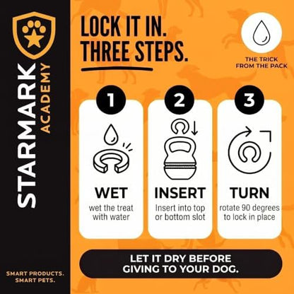 Starmark Twist and Lock Kettlebell Interactive Dog Chew Toy - Image 6