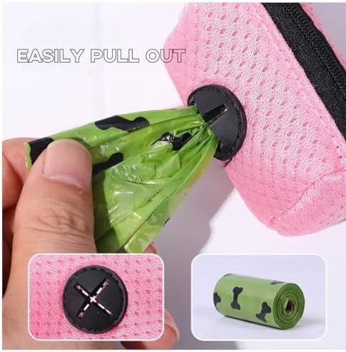 Fashionable Dog Poop Bag Holder Dog Poop Bag Dispenser for Leash - Image 5