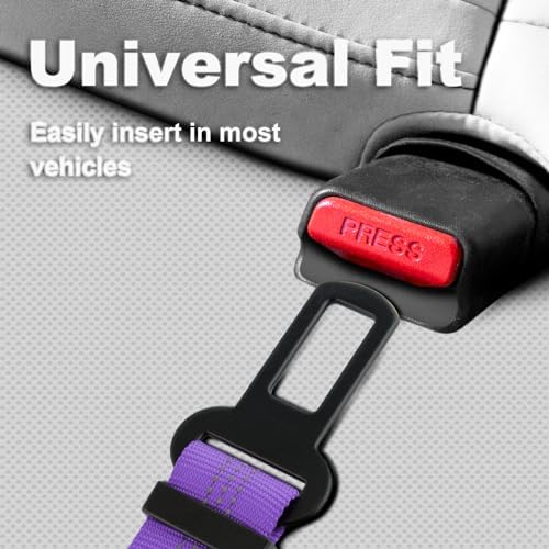 Plutus Pet Dog Seat Belt for Car, Adjustable Harness with Elastic Bungee - Image 4