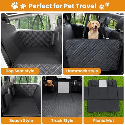 Dog Back Seat Extender, Hard-Bottom Backseat Bridge for Cars & SUVs - Image 6