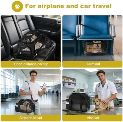 pidipiti 17x11x9.5 Soft-Sided pet Carrier,for Extra-Small Dog or Medium cat - Image 6