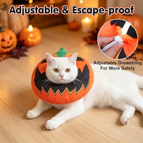 BEAUTYZOO Cat Cone Collar Soft, Waterproof and Anti-Licking, Halloween - Image 5