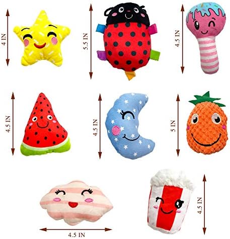 Jalousie 18 Pack Dog Squeaky Toys Cute Stuffed Pet Plush Puppy Chew for Small Medium Pets - Bulk - Image 6