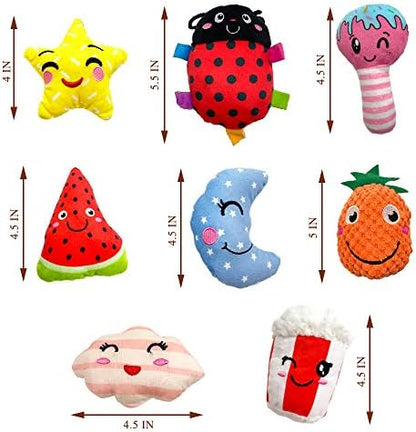 Jalousie 18 Pack Dog Squeaky Toys Cute Stuffed Pet Plush Puppy Chew for Small Medium Pets - Bulk - Image 6