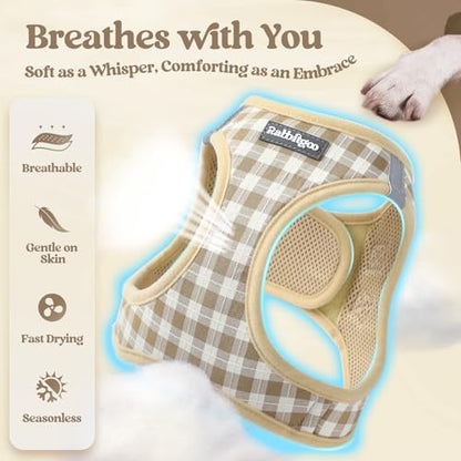 rabbitgoo Dog Harness Medium Sized and Leash Set, Step-in Puppy Pet Vest - Image 4