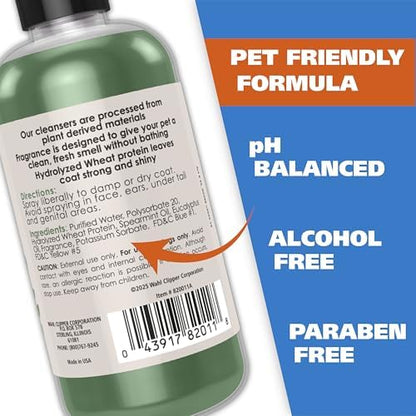 Wahl USA Pet Deodorant Spray for Dogs, Eucalyptus Spearmint, 8 oz - Image 3