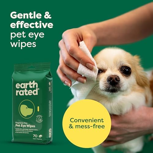 Earth Rated Ear Wipes & Grooming Wipes Bundle - Includes 70 Fragrance-Free Pet Ear Wipes and 100 Lavender-Scented Grooming Wipes. - Image 5