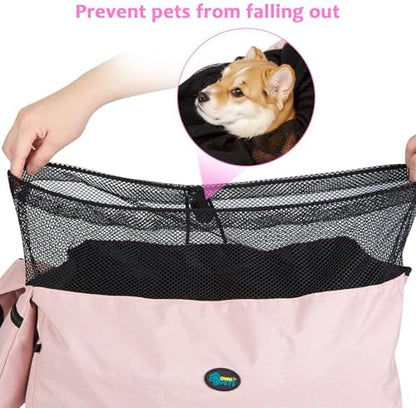 Ownpets XL Dog Sling 15-25lbs, Hands-Free Carrier with Bottom Support Pad - Image 5